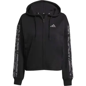 adidas W AOP FT FZ Dámská mikina, černá, velikost