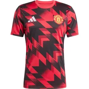 adidas MANCHESTER UNITED FC PRESHI Pánské sportovní triko, červená, velikost