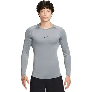 Nike DRI-FIT Pánské termotričko, šedá, velikost XXL