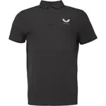 CASTORE CLUB ESSENTIAL SS POLO Pánské polo triko, černá, velikost