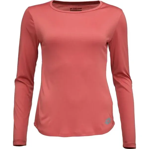 Lotto RUNNING II LONG SLEEVE TEE Dámské běžecké tričko, oranžová, velikost