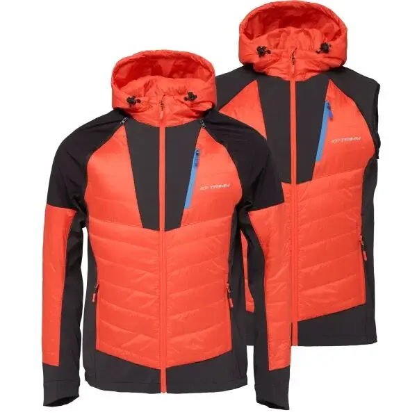 TRIMM CONTRE Pánská bunda, oranžová, velikost