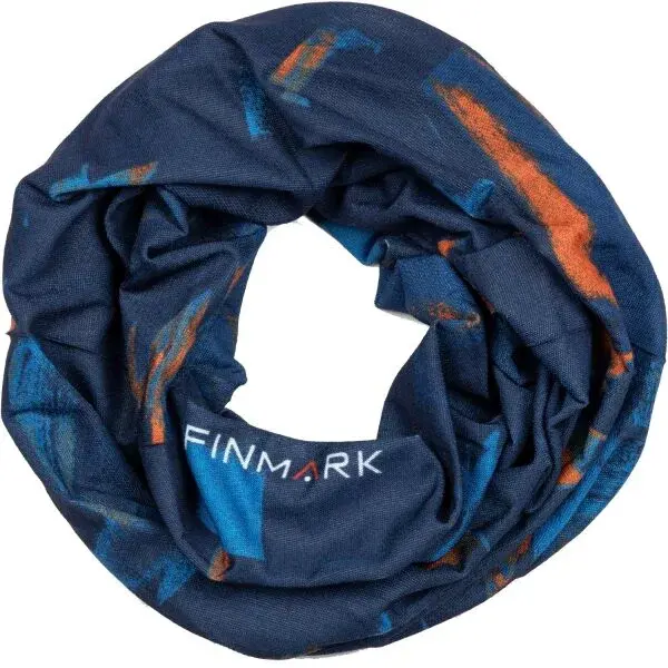 Finmark FS-220 Multifunkční šátek, tmavě modrá, velikost
