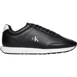 Calvin Klein RETRO RUNNER ESS LTH Nízká obuv, černá, velikost