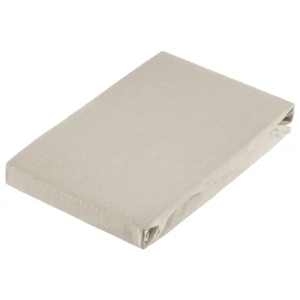 Dieter Knoll ELASTICKÉ PROSTĚRADLO, žerzej, kašmírová, 100/220 cm