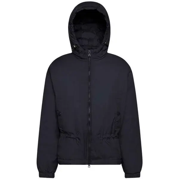 Geox W SPHERICA PARKA - RECYCLE PON Dámská bunda, tmavě modrá, velikost