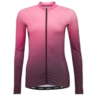 Klimatex JUDITH Dámský cyklodres s dlouhým rukávem, růžová, velikost