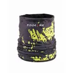 Finmark MULTIFUNCTIONAL SCARF WITH FLEECE Multifunkční šátek, žlutá, velikost