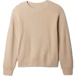 GAP CASHSOFT CREW Chlapecký svetr, béžová, velikost