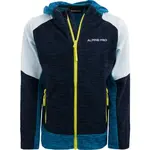 ALPINE PRO LERFO Dětská outdoorová mikina, tmavě modrá, velikost 116-122