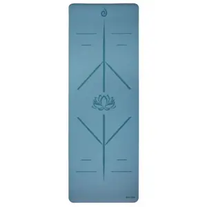 SHARP SHAPE PU YOGA MAT SHANTI Jogamatka, světle modrá, velikost