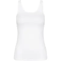 TRIUMPH SENSE OF COTTON Dámský tílkový top, bílá, velikost