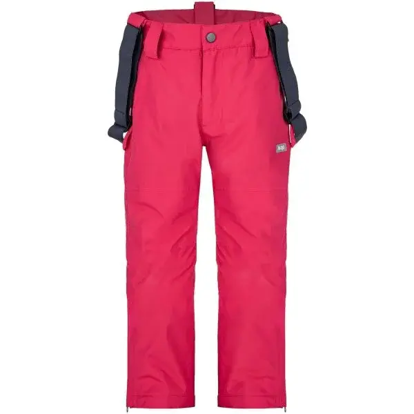 LOAP FULLACO Dívčí lyžařské kalhoty, růžová, velikost 158-164