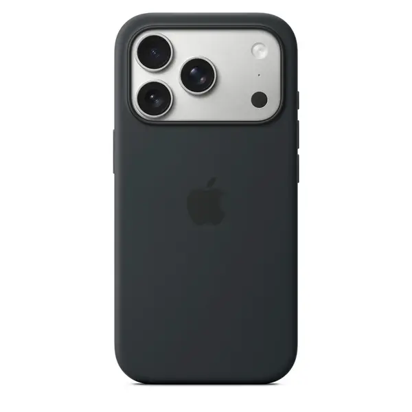 Originální kryt Silicone Case with MagSafe pro Apple iPhone 17 Pro, black