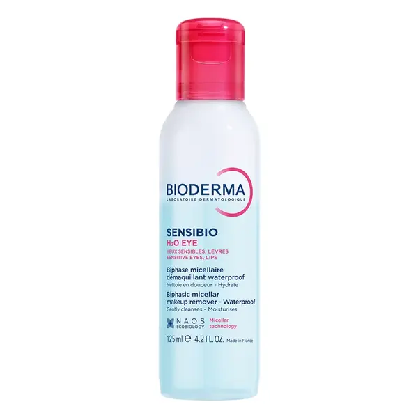 BIODERMA Sensibio H2O eye dvojfázový odličovač na oči a pery