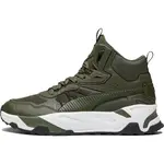 Puma TRINITY MID HYBRID Pánská volnočasová obuv, khaki, velikost 41