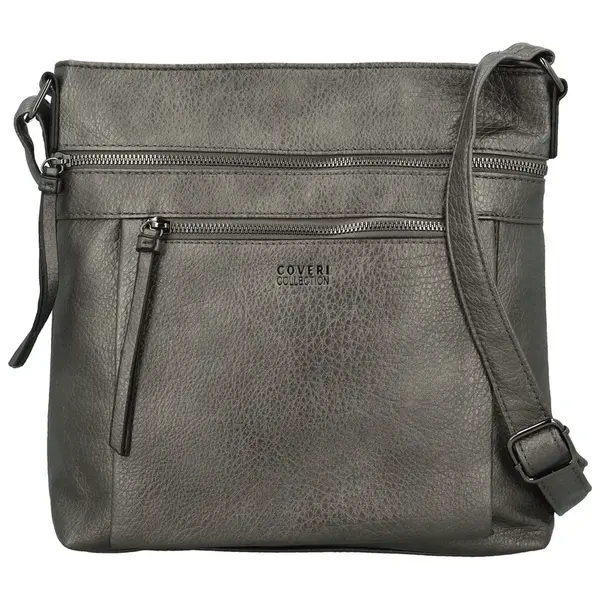 Dámská crossbody kabelka stříbrná - Coveri Daleina new