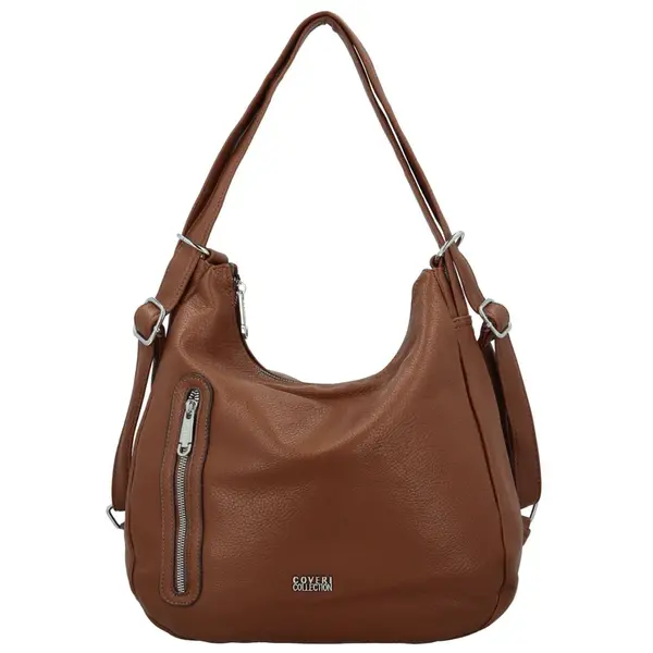 Dámský kabelko/batoh hnědý - Coveri Karsten
