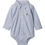 GAP BABY Dětské body, světle modrá, velikost