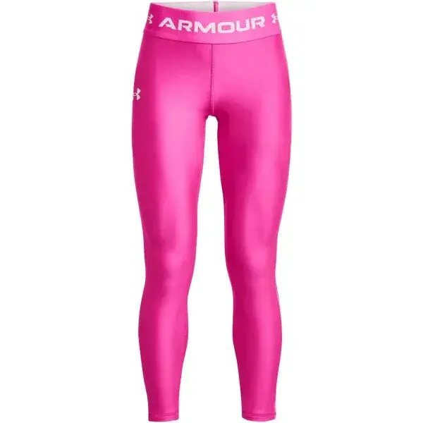 Under Armour ARMOUR LEGGINS Dívčí legíny, růžová, velikost L