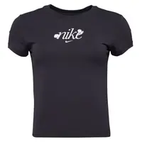 Nike SPORTSWEAR CHILL KNIT Dámské tričko, černá, velikost