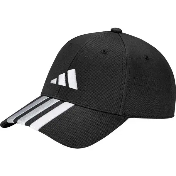 adidas 3-STRIPES BASEBALL CAP Kšiltovka, černá, velikost