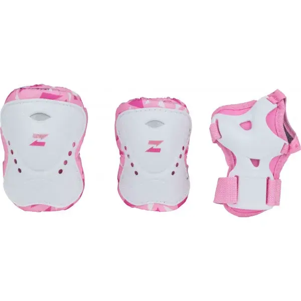 Zealot SHAPE Set dětských inline chráničů, bílá, velikost
