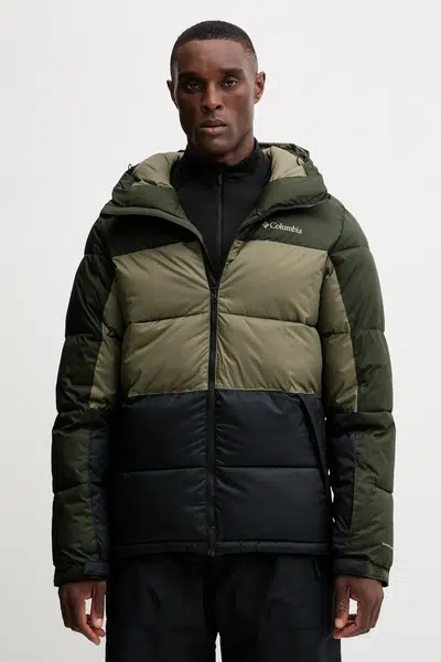 Lyžařská bunda Columbia Slope Style hnědá barva, 2087401
