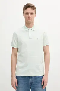 Polo tričko s lněnou směsí Tommy Hilfiger