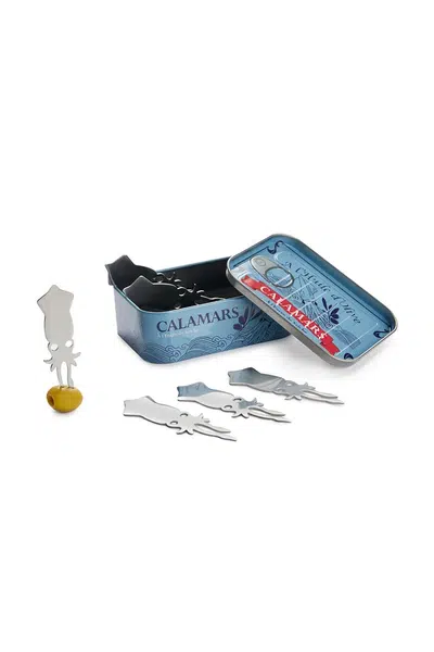 Sada vidliček na jednohubky Balvi Calamars 6-pack více barev