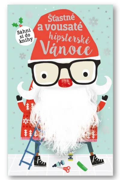 Šťastné a vousaté hipsterské Vánoce  Dawn Machell - Machell Dawn