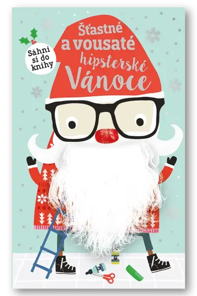 Šťastné a vousaté hipsterské Vánoce - Machell Dawn