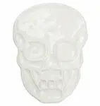Porcelánová paleta pro akvarel – lebka