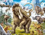 Puzzle MAXI - Mamut/64 dílků