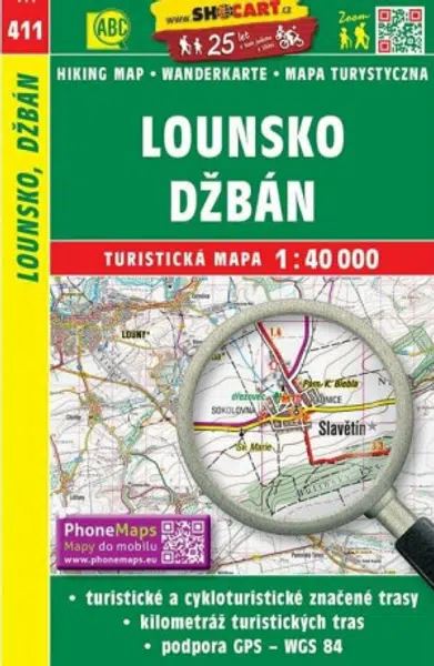 SC 411 Lounsko, Džbán 1:40 000