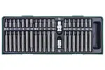 Sada bitů IMBUS, TORX, XZN, 40 kusů v kazetě - JONNESWAY S29H4140SP