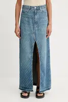 Džínová sukně BOSS Orange C_ DNM LONG SKIRT