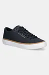 Tenisky Tommy Hilfiger TH HI VULC CORE LOW II MESH tmavomodrá barva, FM0FM05513
