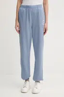 Tepláky Tommy Hilfiger dámské, modrá barva, s potiskem, UW0UW05793