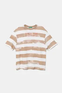 Dětské bavlněné tričko United Colors of Benetton