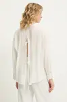 Košile Answear.LAB dámská, bílá barva, relaxed, s klasickým límcem