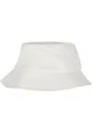 Dětská čepice Flexfit Cotton Twill Bucket, bílá