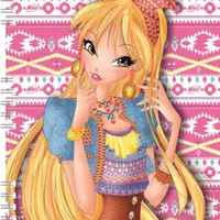 Winx club - Zápisník A5 s kroužkovou vazbou + pero