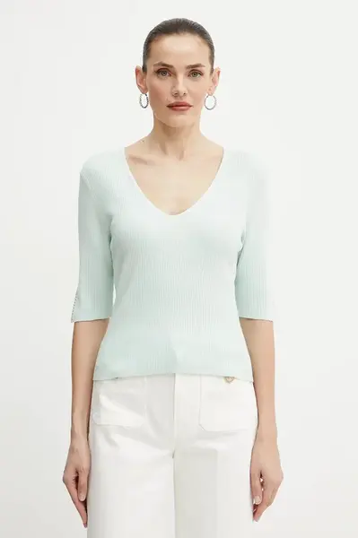 Tričko Morgan MCHAMPI dámské, zelená barva, MCHAMPI