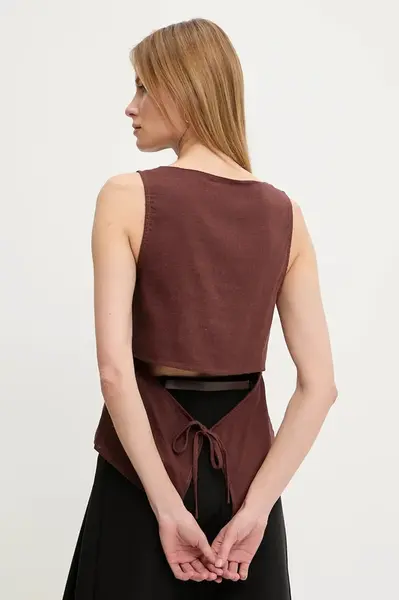 Lněná halenka Answear.LAB