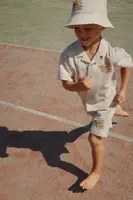 Kraťasy Konges Sløjd ELLIOT SHORTS GOTS