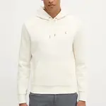 Mikina Polo Ralph Lauren pánská, béžová barva, s kapucí, hladká, 710907092