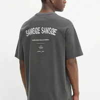 Bavlněné tričko Samsoe Samsoe SASWIRL