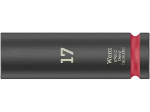 Wera 004834 Nástrčná hlavice 1/2" šestihran 17 mm typ 8790 C Impaktor Deep