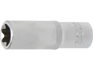 BGS Technic BGS 6450 Nástrčná hlavice 1/2" E-Profil E20, prodloužená